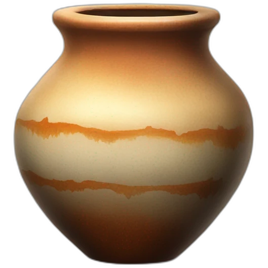 wood fired glazed pot emoji