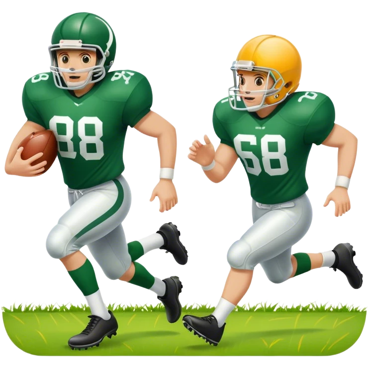 American football game emoji