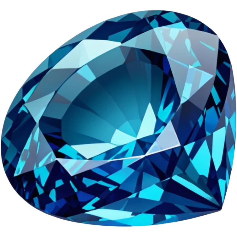 indicolite gem darker color emoji