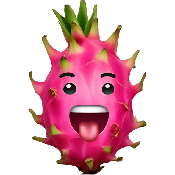 Dragon fruit emoji