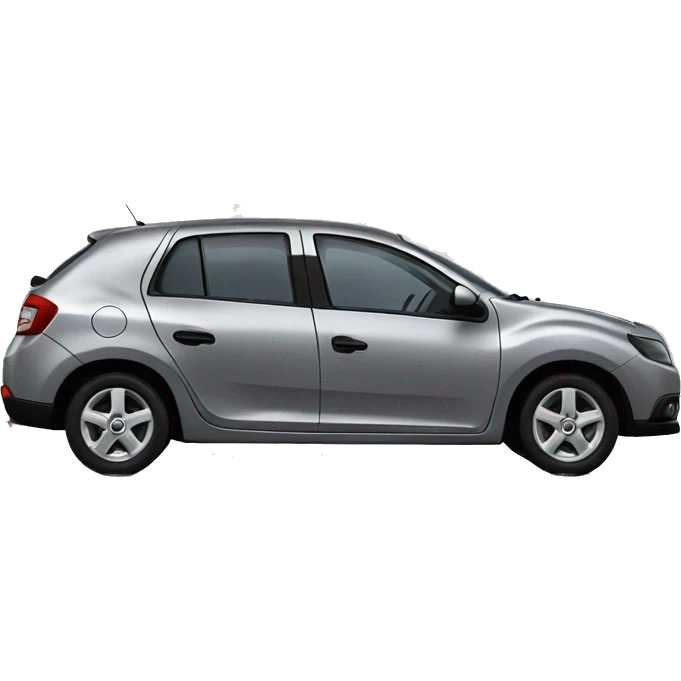 Renault Logan gris  emoji