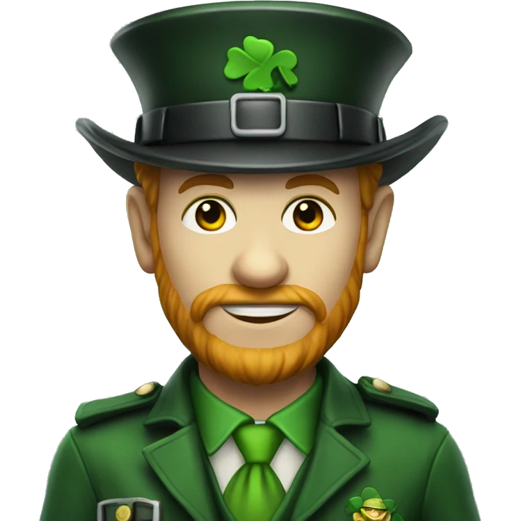 Leprechaun policemen  emoji