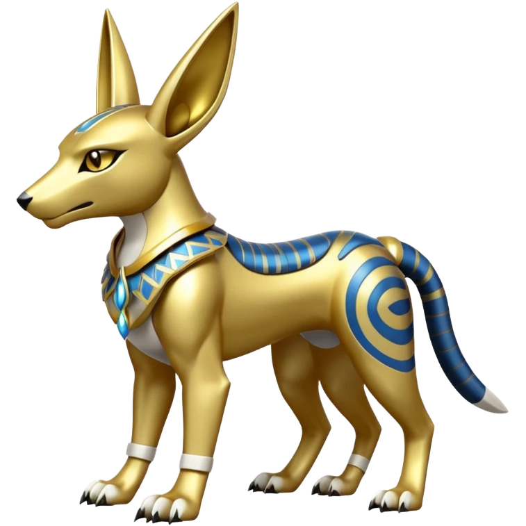 Anubis-Gatomon-Vernid-Protogen-Digimon-Fakémon-Pokémon-creature  emoji