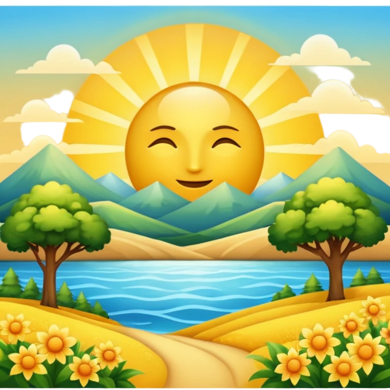Summer solstice emoji