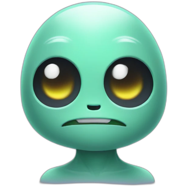 kawaii alien emoji