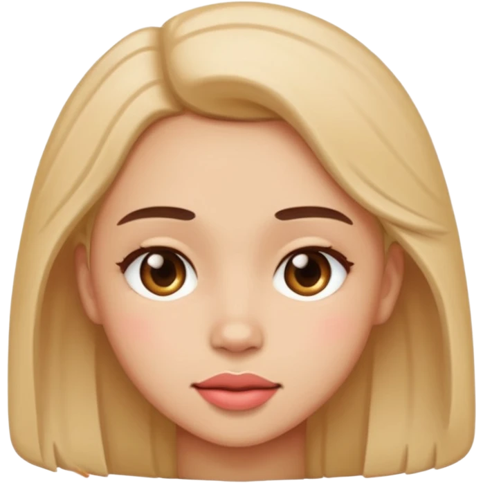 make A image fo blushin deeply emoji