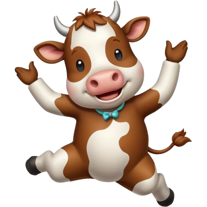 cow dancing emoji