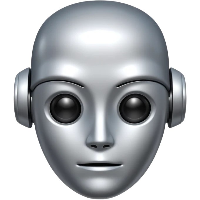 ai robo head emoji