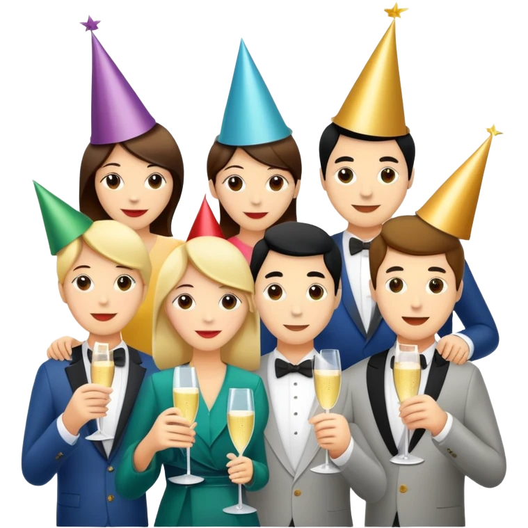New Year’s Eve emoji