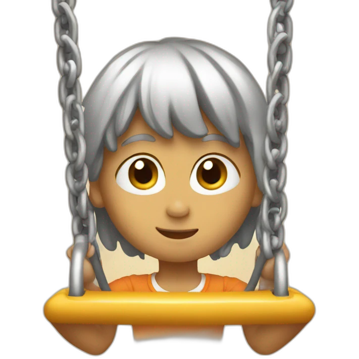 kid swing emoji