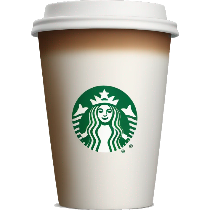Starbucks coffee cup  emoji