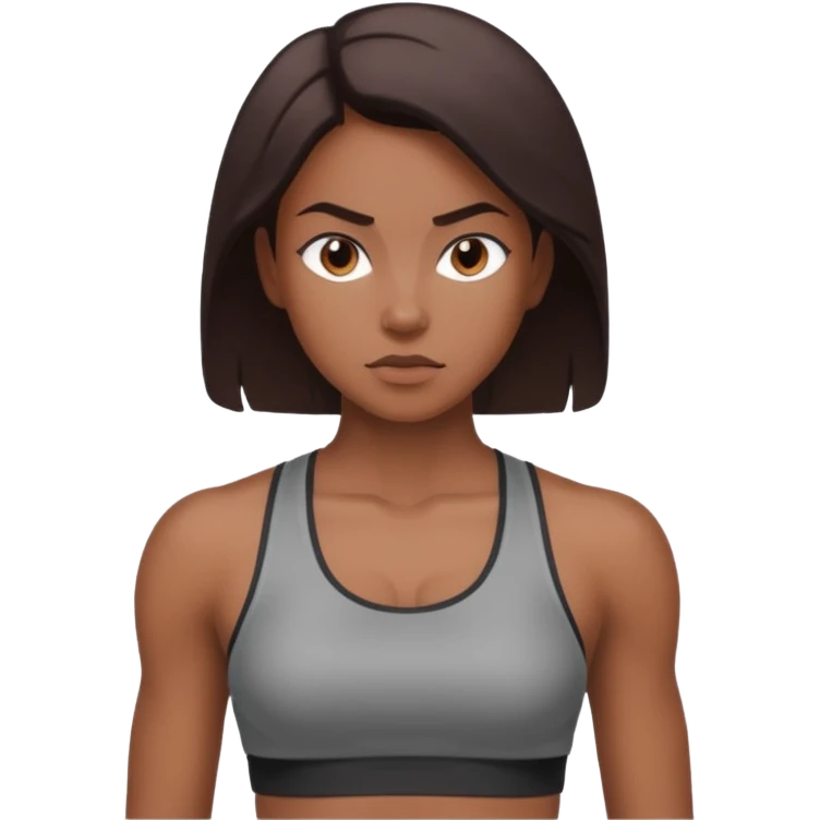 woman working out emoji