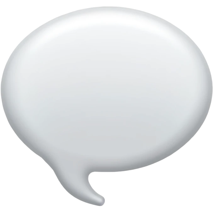 comment balloon emoji