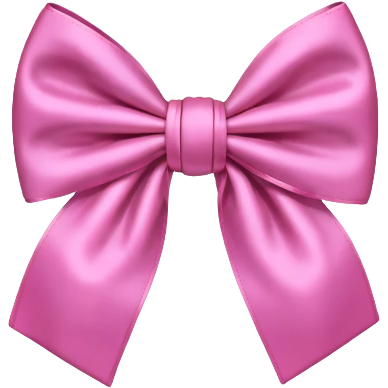 Pink bow emoji