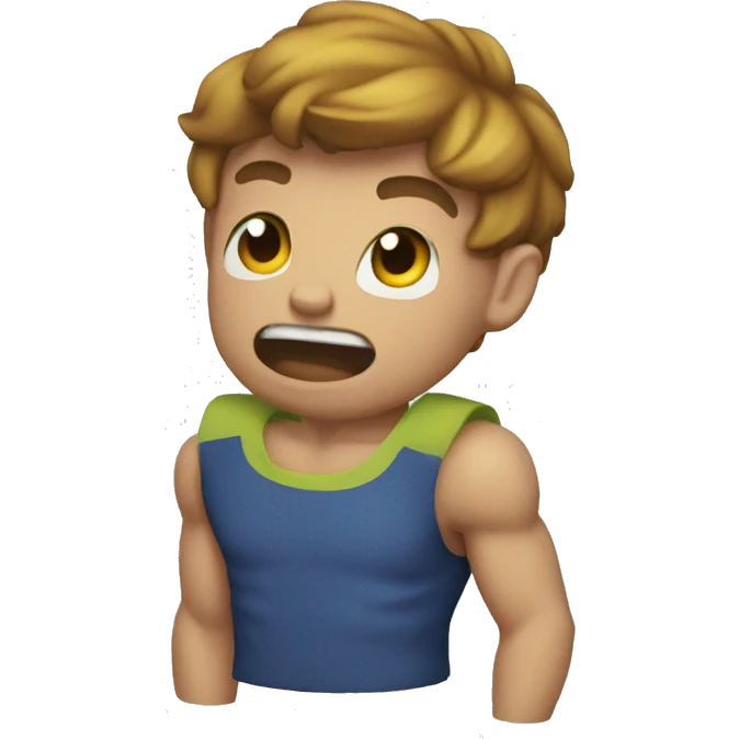 Punch boy emoji