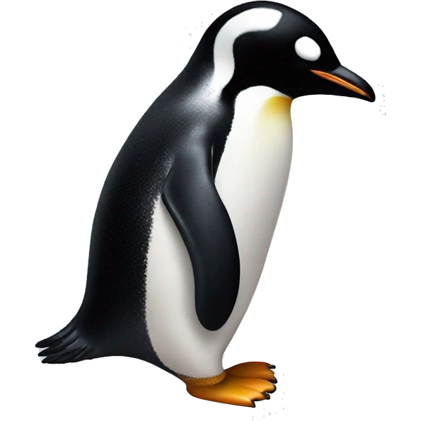 Penguin with a take that album emoji