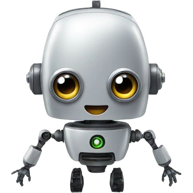 surprised robot emoji