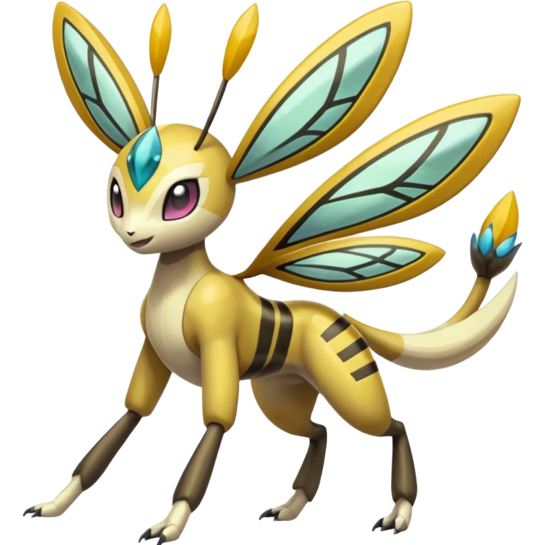 Meloetta-Beedrill-Manectric-Palkia-Cresselia-fusion emoji