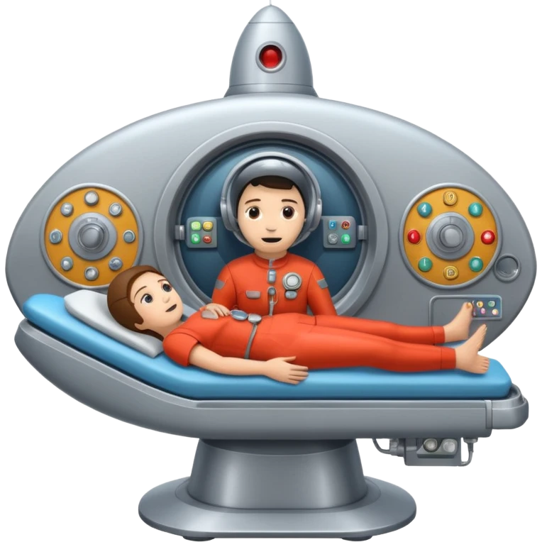 MRI in rocket ship emoji