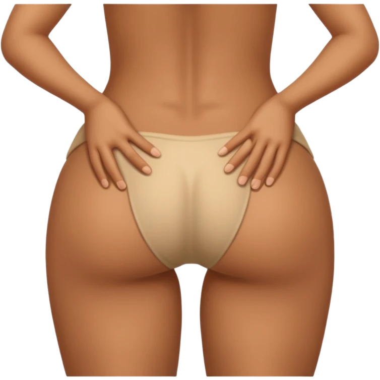 Holding butt  emoji
