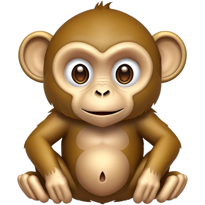 Monkey that looks weird emoji