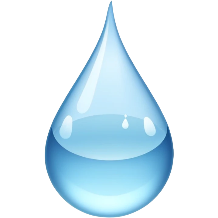 water drop emoji