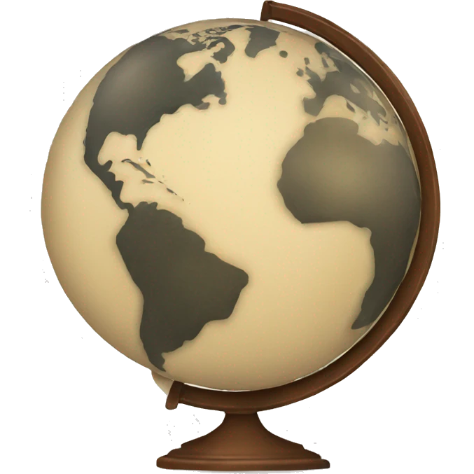 Old pretty globe  emoji