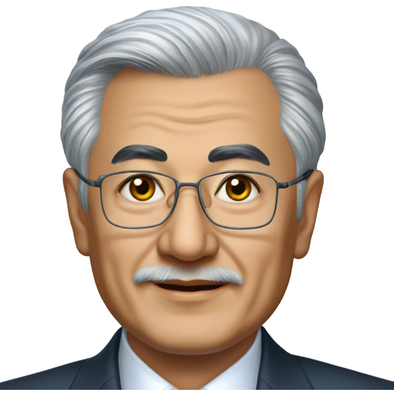 photorealistic president Kazakhstan Qasym-Jomart Kemelūly Toqaev emoji
