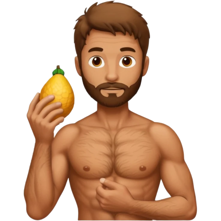 guy holding cock in hand emoji