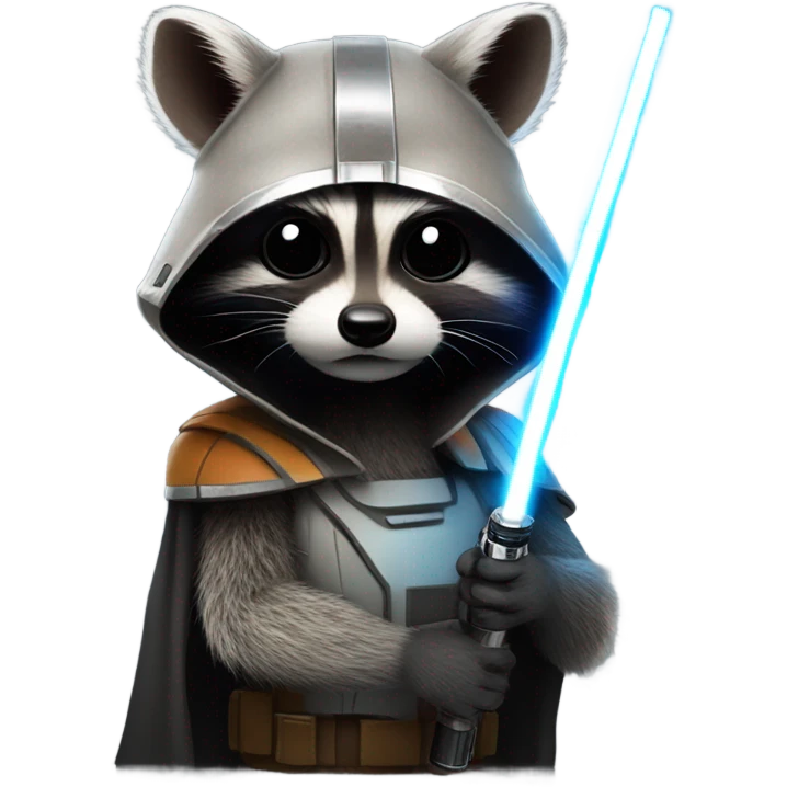 Star Wars raccoon emoji