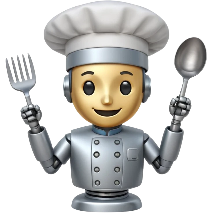 robot chef emoji