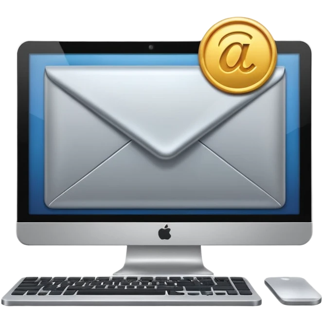 correo electronico computadora emoji