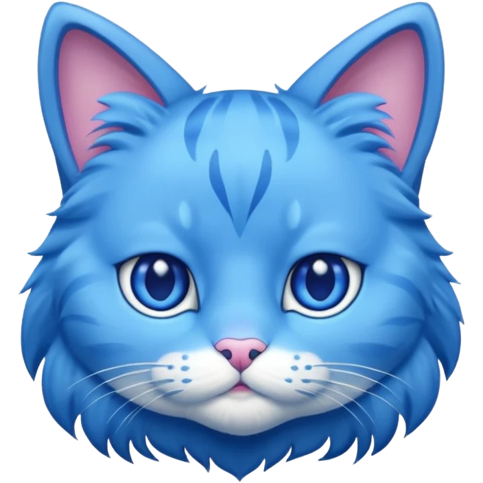 blue cat emoji