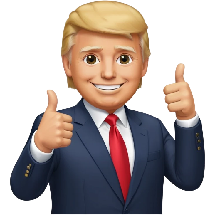 trump thank you emoji emoji