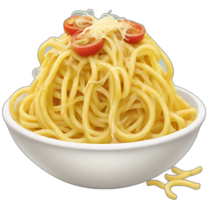 Spaghetti carbonara emoji