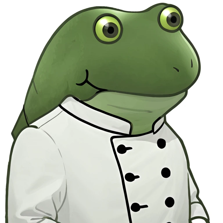 bufo in a chef coat emoji