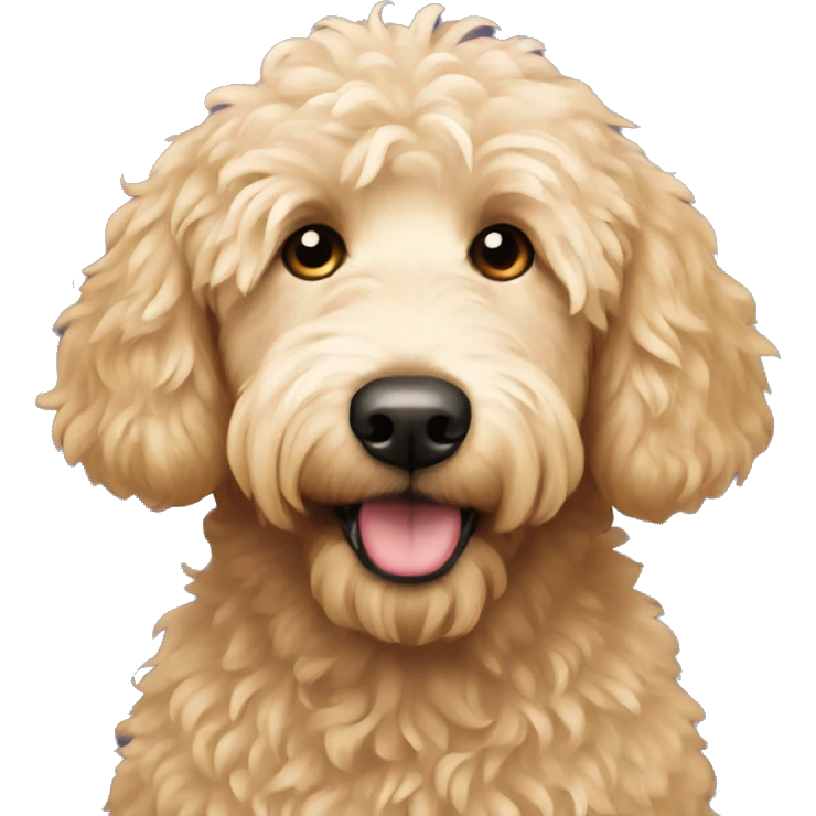 Golden doodle emoji