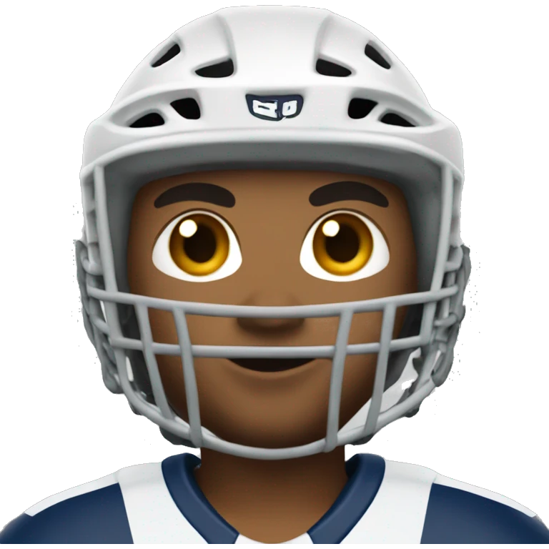Lacrosse player emoji