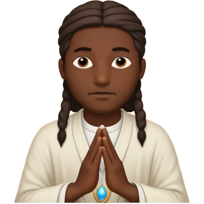 man spiritual healer emoji