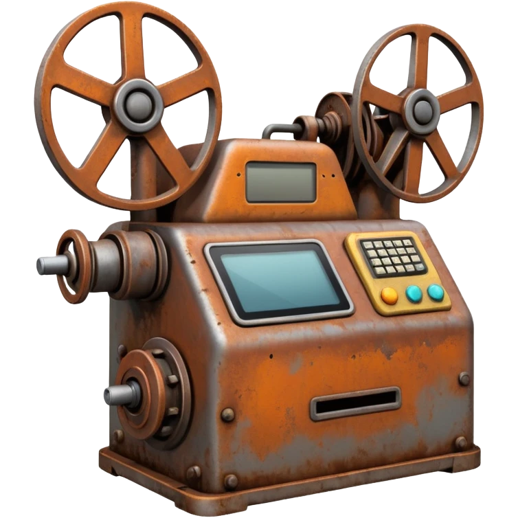 1980s machinery and equipment emoji