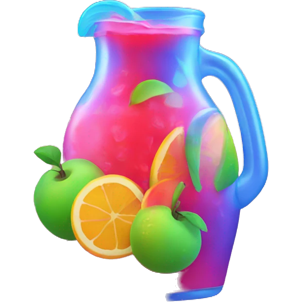 Neon fruit punch  emoji