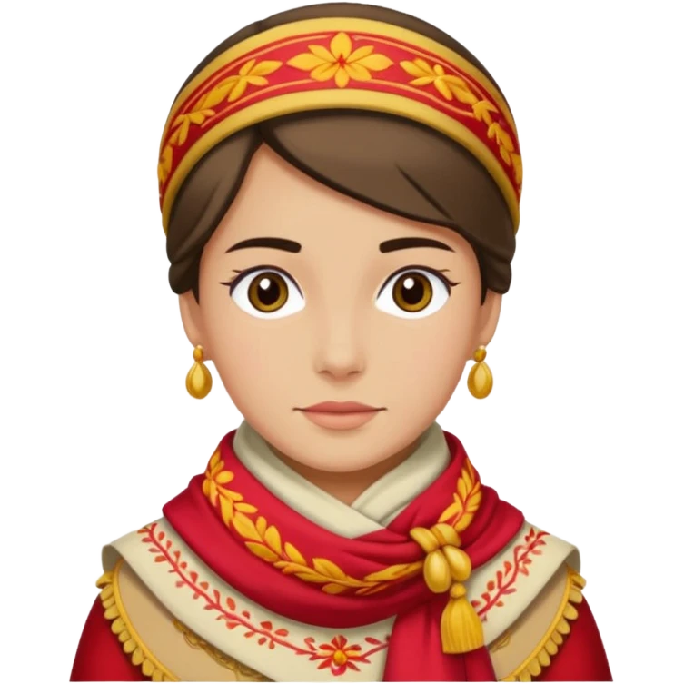 traje regional madrileño emoji