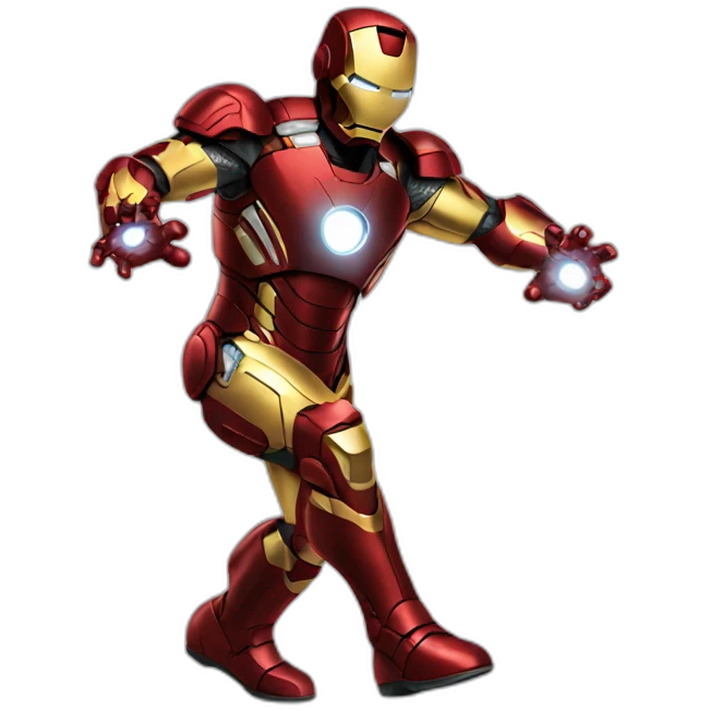 Iron man dancing  emoji