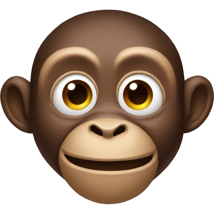 upside down monkey emoji