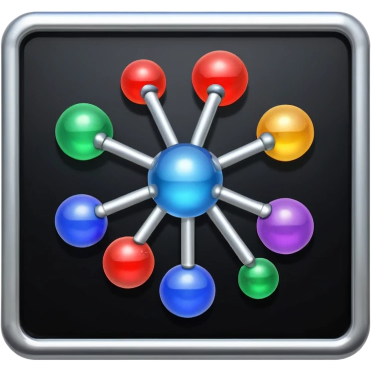 Science Lab magnet bals emoji