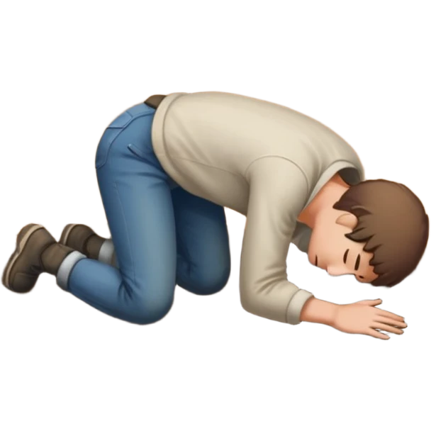 faceplant when someone falls flat on their face emoji
