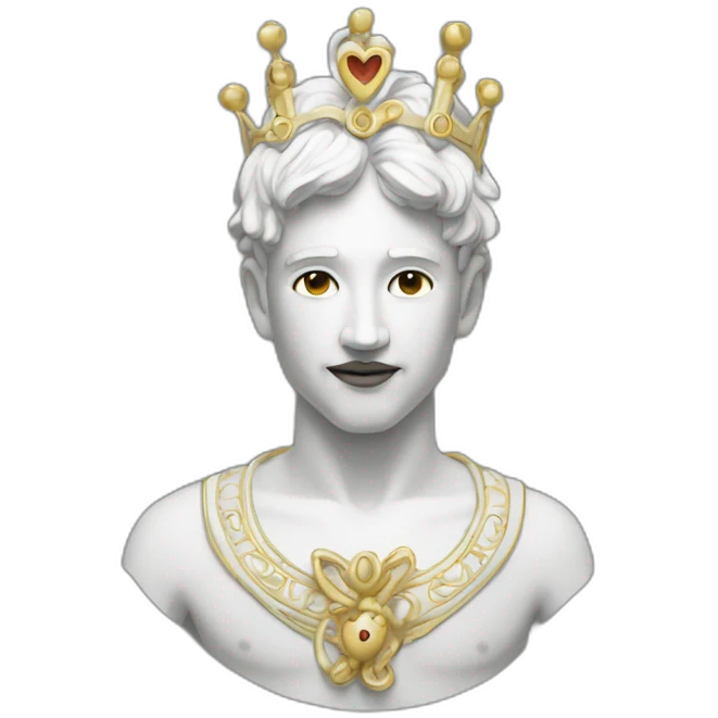 Love god White emoji