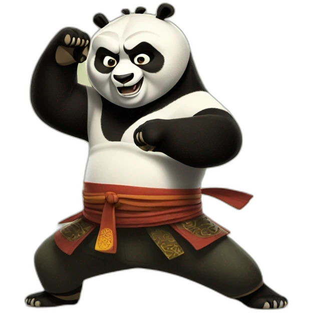 Kung Fu Panda emoji