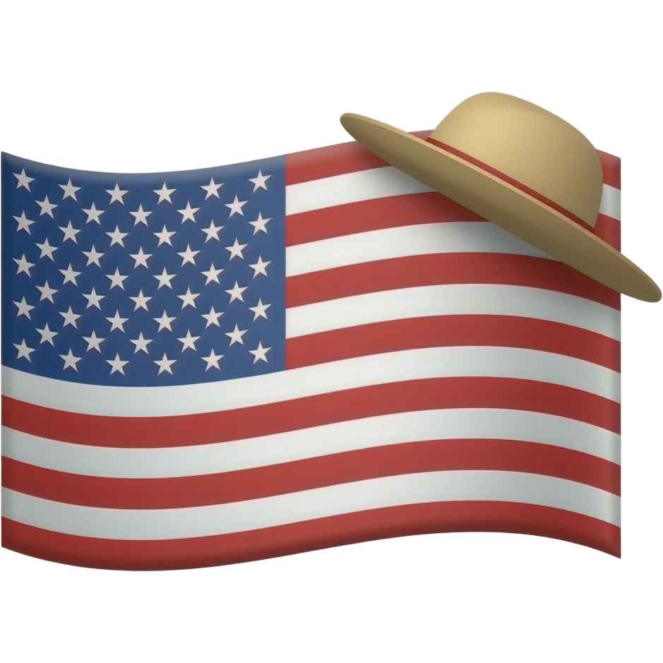 straw-hat flag emoji