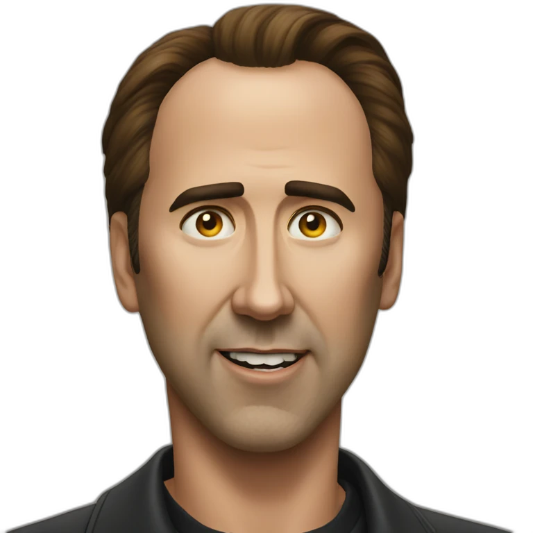 Nicolas Cage you dont say emoji